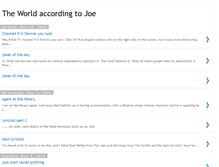 Tablet Screenshot of footballfan-theworldaccordingtojoe.blogspot.com