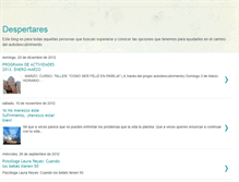 Tablet Screenshot of centrodespertares.blogspot.com