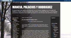 Desktop Screenshot of manciapalaciosyrodriguez.blogspot.com