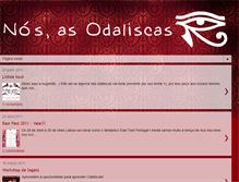 Tablet Screenshot of nos-as-odaliscas.blogspot.com