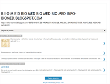 Tablet Screenshot of info-biomed.blogspot.com
