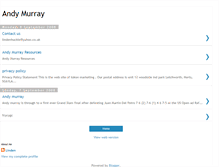 Tablet Screenshot of andy--murray.blogspot.com