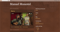 Desktop Screenshot of manuelmonestel.blogspot.com