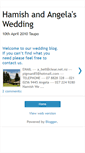 Mobile Screenshot of bellswedding.blogspot.com