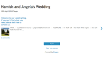 Tablet Screenshot of bellswedding.blogspot.com