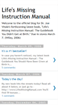 Mobile Screenshot of missingmanual.blogspot.com