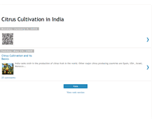 Tablet Screenshot of citrusindia.blogspot.com