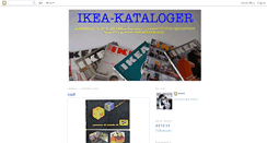 Desktop Screenshot of ikea-kataloger.blogspot.com