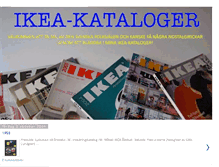 Tablet Screenshot of ikea-kataloger.blogspot.com