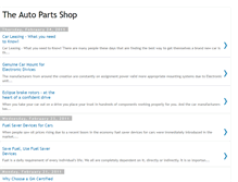 Tablet Screenshot of onlinebuyautoparts.blogspot.com