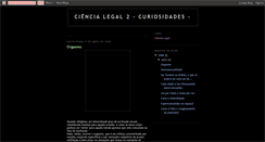 Desktop Screenshot of ciencialegal2.blogspot.com