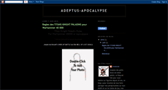 Desktop Screenshot of adeptus-apocalypse.blogspot.com