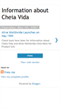 Mobile Screenshot of cheiavida.blogspot.com