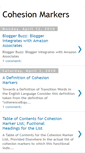 Mobile Screenshot of cohesionmarkers.blogspot.com