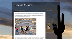Desktop Screenshot of driesinmexico.blogspot.com