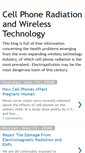 Mobile Screenshot of cellphoneradiationusa.blogspot.com