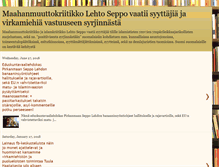 Tablet Screenshot of maahanmuuttokriitikko.blogspot.com