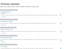 Tablet Screenshot of christian-comment.blogspot.com