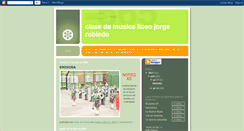 Desktop Screenshot of clasedemusicaljr.blogspot.com