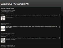 Tablet Screenshot of casadasparabolica.blogspot.com