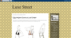 Desktop Screenshot of luxestreet.blogspot.com