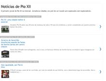 Tablet Screenshot of noticiasdepioxii.blogspot.com