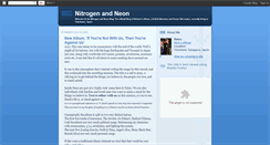 Desktop Screenshot of nitrogenandneon.blogspot.com