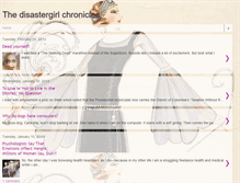 Tablet Screenshot of disastergirlchronicles.blogspot.com