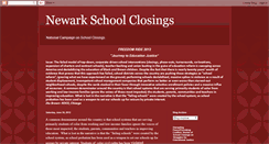 Desktop Screenshot of newarkschoolclosings.blogspot.com