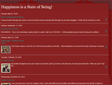 Tablet Screenshot of happinessisastateofbeing.blogspot.com