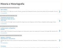 Tablet Screenshot of historiaehistoriografia.blogspot.com