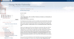 Desktop Screenshot of george-wythe-university.blogspot.com