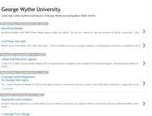 Tablet Screenshot of george-wythe-university.blogspot.com