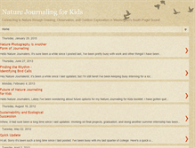 Tablet Screenshot of naturejournalingforkids.blogspot.com