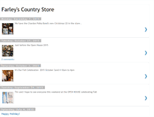 Tablet Screenshot of farleyscountrystore.blogspot.com