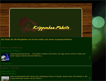 Tablet Screenshot of krippenbau-florianfabsits.blogspot.com