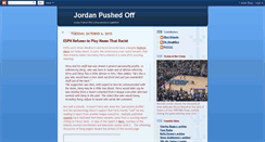 Desktop Screenshot of jordanpushedoff.blogspot.com