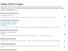 Tablet Screenshot of indigochildandangels.blogspot.com