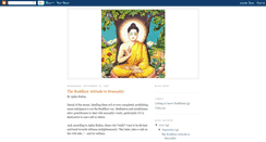 Desktop Screenshot of buddhism-themiddlepath.blogspot.com