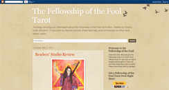 Desktop Screenshot of fellowshipofthefool.blogspot.com