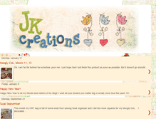 Tablet Screenshot of jennyscreation.blogspot.com