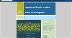 Desktop Screenshot of hospital-belen-lambayeque.blogspot.com