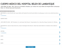 Tablet Screenshot of hospital-belen-lambayeque.blogspot.com