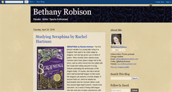 Desktop Screenshot of bethanyrobison.blogspot.com