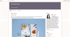Desktop Screenshot of nicolawood-design.blogspot.com