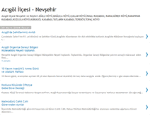 Tablet Screenshot of acigol-ilcesi.blogspot.com