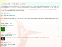 Tablet Screenshot of hussainiat-therealislam.blogspot.com