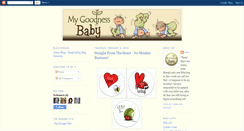 Desktop Screenshot of mygoodnessbaby.blogspot.com