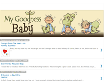 Tablet Screenshot of mygoodnessbaby.blogspot.com