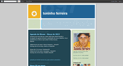 Desktop Screenshot of cantortoninhoferreira.blogspot.com